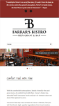 Mobile Screenshot of farrarsbistro.com